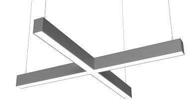 Светодиодный светильник крест FS-TG 48Вт 3840Лм IP20